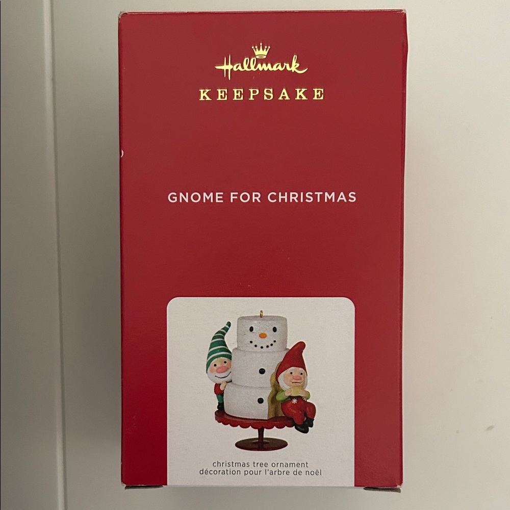 NWT HALLMARK KEEPSAKE Gnome For Christmas first in series 2021 ornament